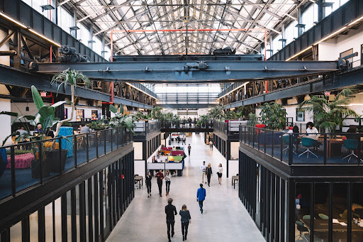 Newlab’s 84,000 square-foot flagship location in the historic Brooklyn Navy Yard.